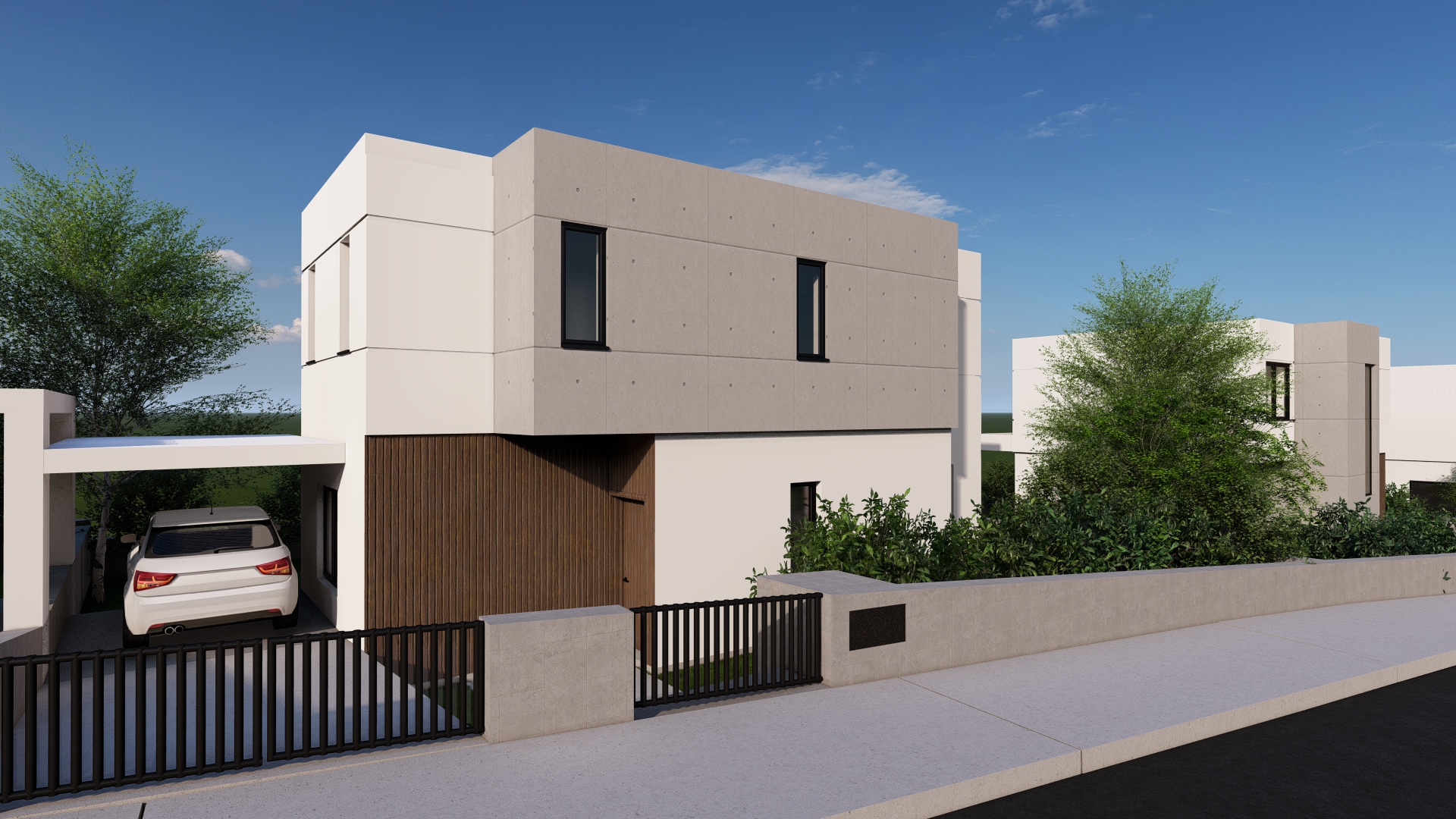 Paramytha Hills — front elevation