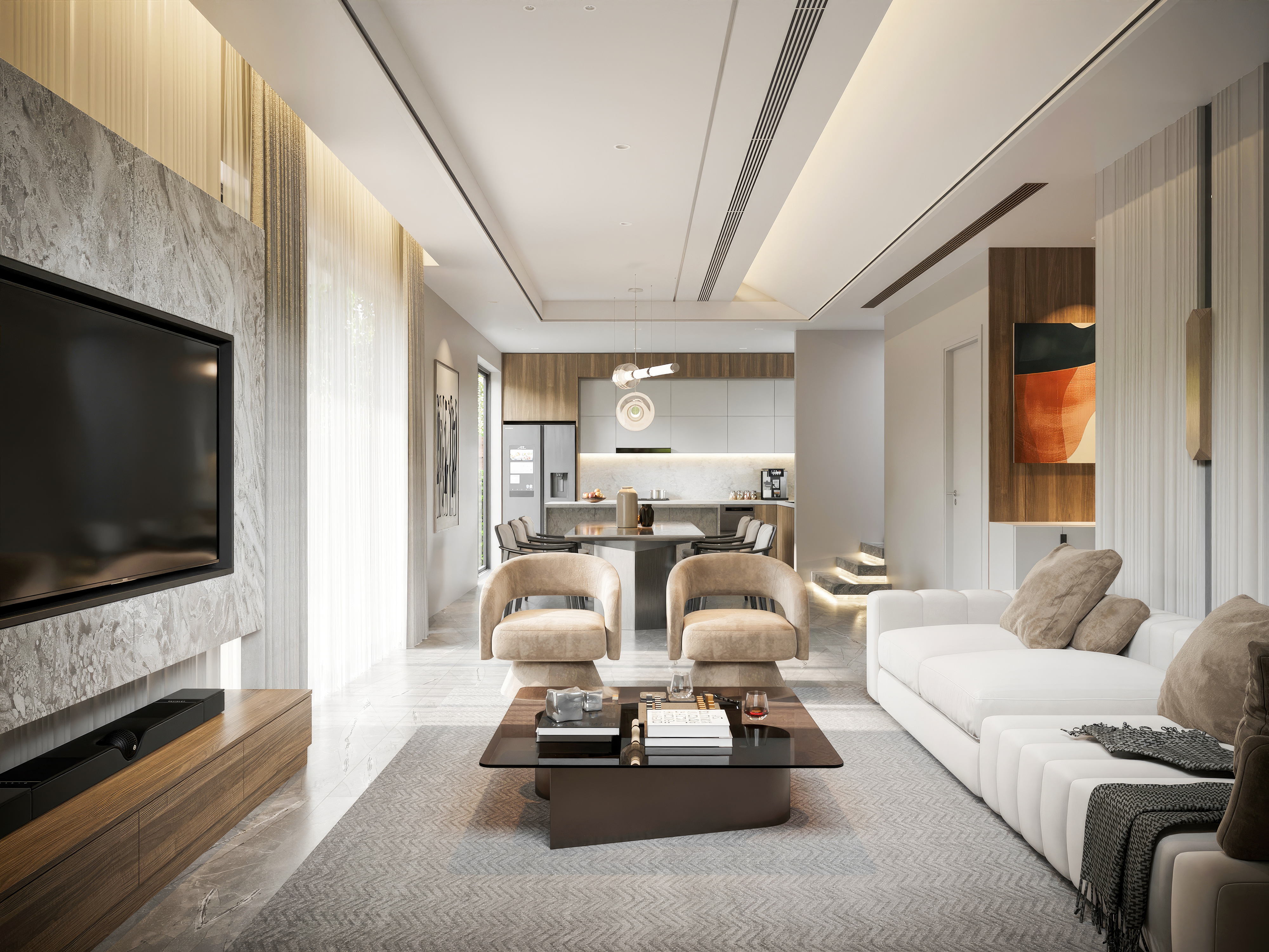 P1 — living room